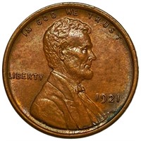 1921 Lincoln Wheat Penny UNCIRCULATED