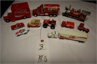 Vintage Coca Cola Vehicles