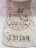 Early Edison Cement Co. bag