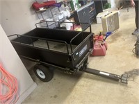 MASTER RANCHER Foldable Sides Yard Trailer