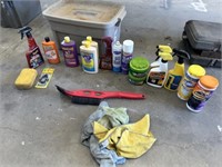 Vehicle cleaning supplys