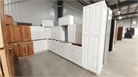 36" Aspen White Kitchen Cabinet Set