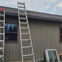 24' ALUMINUM EXTENSION LADDER