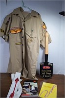 Boy Scout Items,Shovel,Shirt, Books & More