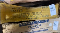 Fender Skirt Pair - 1960 Ford/Edsel All Models