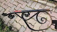 Antique wrought iron 4 ft long