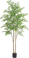 $120  Tall Ficus Tree Artificial 7ft (84in)
