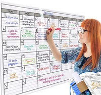 Dry Erase Monthly Extra Large White board Calendar