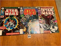 Vintage Marvel Comics Group Star Wars #1-3 VGC