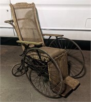 Vtg Gendron Wooden Wheelchair, 634-N
