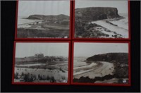 Four various early photo prints Sydney beaches