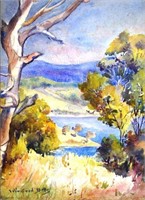 Winifred Betts (1875-1958) Landscape