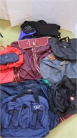 Assortment of Duffle Bags & a Suit Bag