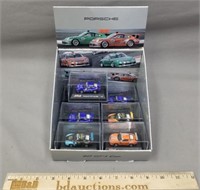 Schuco Porsche Collectible Toy Cars Display