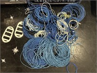 LOT - ASSORTED CAT 6 CABLE