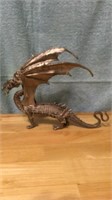 11“ x 8“ pewter dragon