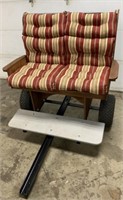 2 seat cart to be pulled by lawn tractor