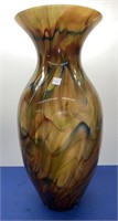 Handmade in Poland Large Multicolor Vase 27” h