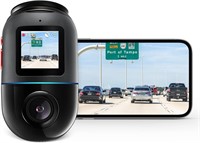 70mai Dash Cam Omni, 360° Rotating, Superior Night