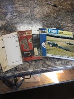 Lot of Ford Manuals with Case Manual