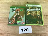 2 Xbox Games -Mixed Lot - Untested