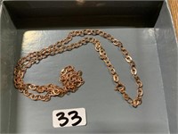 NECKLACE MARKED 14KT