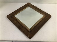 WOOD FRAMED MIRROR