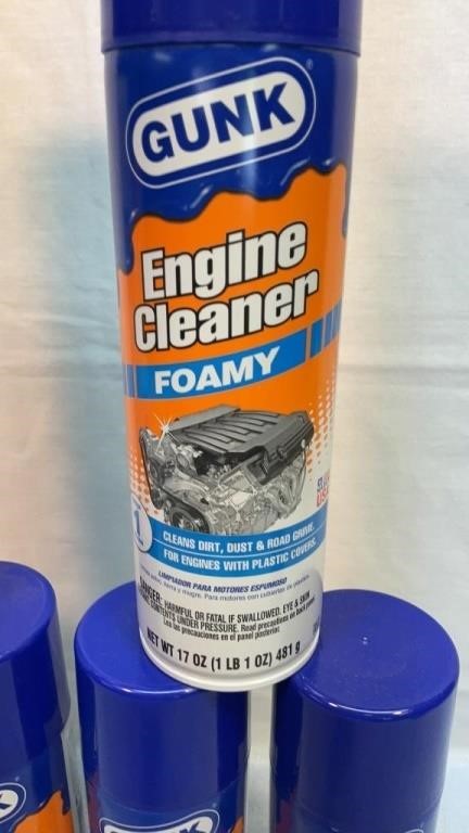 Gunk engine cleaner