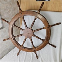 Large Decorative Ships Wheel