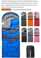 *NEW-OPEN BOX*--SLEEPING BAG--RETAIL $24