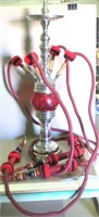 30" 4 Person Hookah & Small Hookah