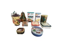 Vintage Tins and Decorative Items