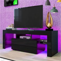 HOUAGI LED TV Stand  55 Inches  with Storage