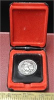 Canadian 1970 dollar coin, in case