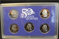 2008 U.S. Mint State Quarter Proof set
