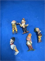 Vintage Elf Ornaments