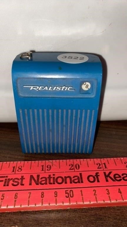 Vintage Realistic Hand Radio