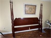 King 4 poster bed frame