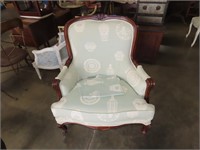 Extra Wide French Provincial Chair
