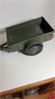 1960s Hasbro GI Joe Jeep Trailer 15.5in long