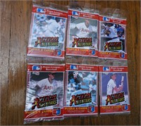 MLB Baseball Action Allstars Baseball Packs x 6