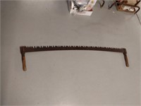 Antique 5 foot two man crosscut saw