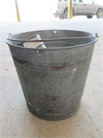 Galvanized Bucket with Fittings - Pick up only