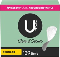 U by Kotex Clean & Secure Panty Liners