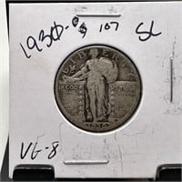 1930-O STANDING LIBERTY SILVER QUARTER