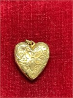10k Gold ESEMCO Heart pendant 2.06g
