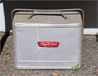 Vintage Aluminum Cooler