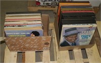 (2) Boxes Assorted Records