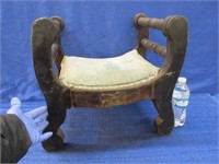 smaller antique foot stool (needs repair)