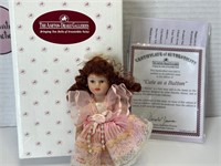 "Cute as a Button" Doll by Ashton-Drake Galleries